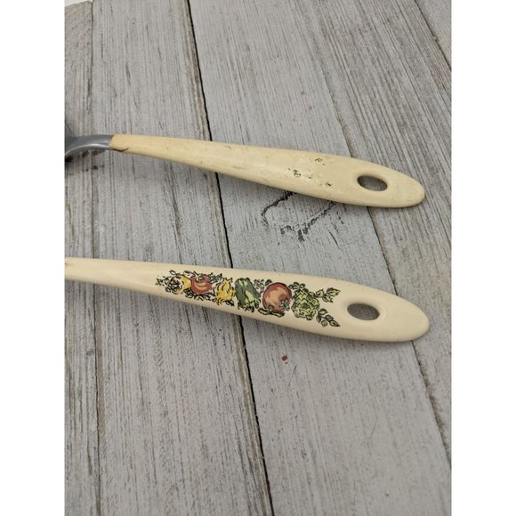 Casualware Serving Set Imperial USA 1971 TK Co Stainless w Coated Handle Veggies - Picture 2 of 6